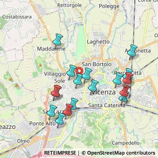 Mappa Viale Trento, 36100 Vicenza VI, Italia (1.97706)