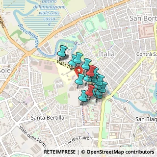 Mappa Viale Trento, 36100 Vicenza VI, Italia (0.272)