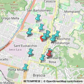Mappa Via Carlo Stuparich, 25128 Brescia BS, Italia (0.75588)