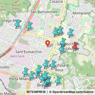 Mappa Via Carlo Stuparich, 25128 Brescia BS, Italia (1.3035)