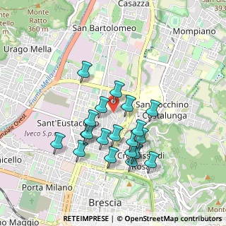 Mappa Via Carlo Stuparich, 25128 Brescia BS, Italia (0.8185)