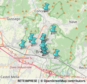 Mappa Via Carlo Stuparich, 25128 Brescia BS, Italia (2.61182)