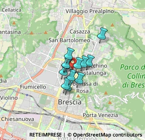 Mappa Via Carlo Stuparich, 25128 Brescia BS, Italia (0.86083)