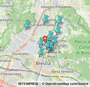 Mappa Via Carlo Stuparich, 25128 Brescia BS, Italia (1.07909)