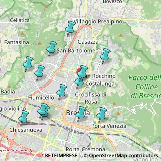Mappa Via Carlo Stuparich, 25128 Brescia BS, Italia (2.15385)