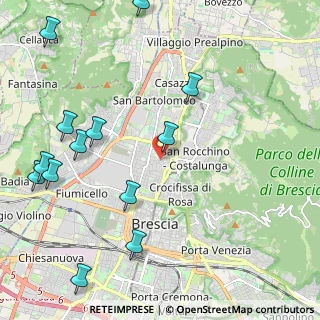 Mappa Via Carlo Stuparich, 25128 Brescia BS, Italia (2.73769)