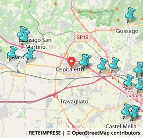 Mappa 25035 Ospitaletto BS, Italia (6.49)