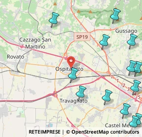 Mappa 25035 Ospitaletto BS, Italia (6.21)