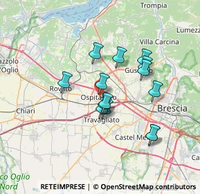 Mappa 25035 Ospitaletto BS, Italia (5.71214)