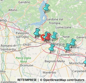 Mappa 25035 Ospitaletto BS, Italia (17.03429)