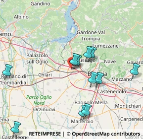 Mappa 25035 Ospitaletto BS, Italia (16.39)