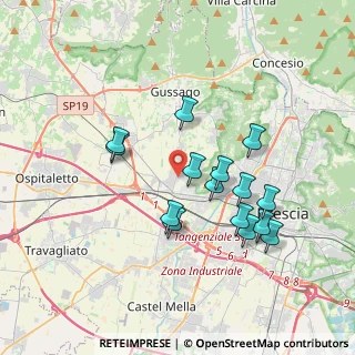 Mappa Via Martino Franchi, 25064 Gussago BS, Italia (3.33067)