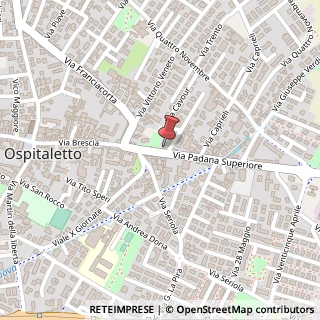 Mappa Via Padana Superiore, 5/f, 25035 Ospitaletto, Brescia (Lombardia)