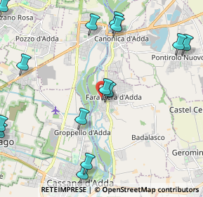 Mappa Via A. Ponti, 24045 Fara Gera D'Adda BG, Italia (2.78286)