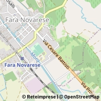 Hartă Fara Novarese