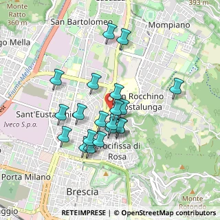 Mappa Via Bartolomeo Gualla, 25128 Brescia BS, Italia (0.78)
