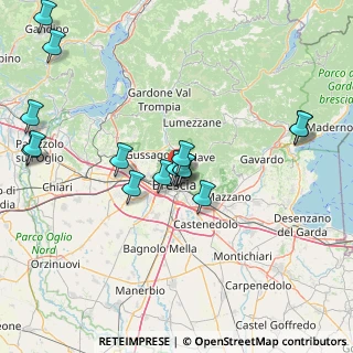 Mappa Via Bartolomeo Gualla, 25128 Brescia BS, Italia (15.72875)