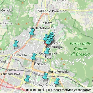 Mappa Via Bartolomeo Gualla, 25128 Brescia BS, Italia (1.49786)