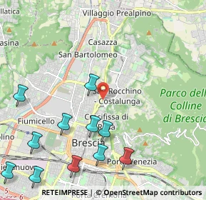 Mappa Via Bartolomeo Gualla, 25128 Brescia BS, Italia (2.72455)