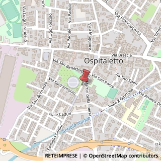 Mappa Via Famiglia Serlini, 25035 Ospitaletto BS, Italia, 25035 Ospitaletto, Brescia (Lombardia)