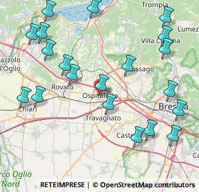 Mappa Via Famiglia Serlini, 25035 Ospitaletto BS, Italia (9.958)