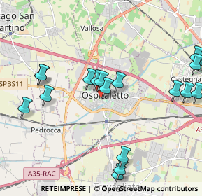 Mappa Via Famiglia Serlini, 25035 Ospitaletto BS, Italia (2.4895)