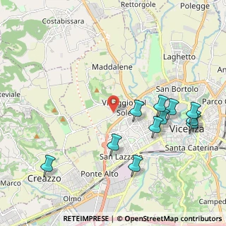 Mappa Strada Biron di Sotto, 36100 Vicenza VI, Italia (2.26727)