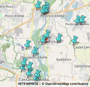 Mappa Via Giuseppe Mazzini, 24045 Fara Gera d'Adda BG, Italia (2.479)
