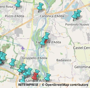 Mappa Via Giuseppe Mazzini, 24045 Fara Gera d'Adda BG, Italia (3.2995)