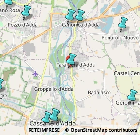 Mappa Via Giuseppe Mazzini, 24045 Fara Gera d'Adda BG, Italia (3.32385)