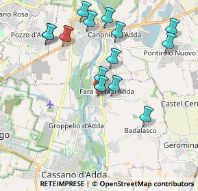 Mappa Via Giuseppe Mazzini, 24045 Fara Gera d'Adda BG, Italia (2.06571)