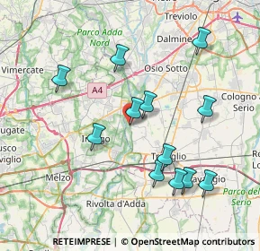 Mappa Piazza Patrioti, 24045 Fara Gera d'Adda BG, Italia (7.58417)