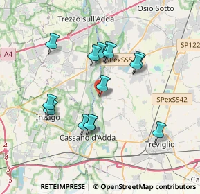 Mappa Via Giuseppe Mazzini, 24045 Fara Gera d'Adda BG, Italia (3.27857)