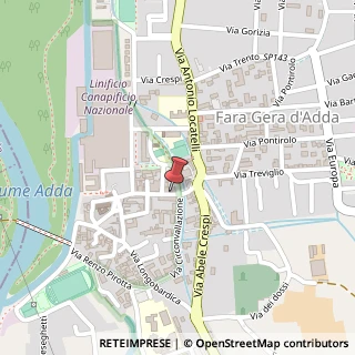 Mappa Via Giuseppe Mazzini, 5, 24045 Fara Gera d'Adda, Bergamo (Lombardia)