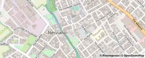 Mappa Nerviano