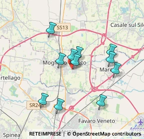 Mappa Centro commerciale Coop, 31021 Mogliano Veneto TV, Italia (3.23364)