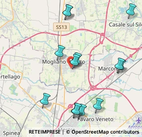 Mappa Centro commerciale Coop, 31021 Mogliano Veneto TV, Italia (4.53231)