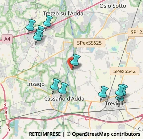 Mappa Via Roma, 24045 Fara Gera d'Adda BG, Italia (4.59909)