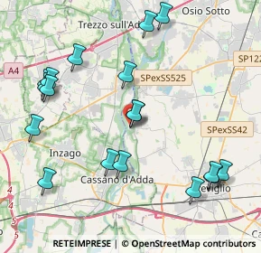 Mappa Via Roma, 24045 Fara Gera d'Adda BG, Italia (4.62944)