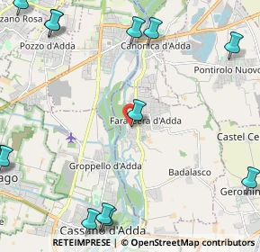 Mappa Via Roma, 24045 Fara Gera d'Adda BG, Italia (3.28462)