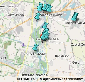 Mappa Via Roma, 24045 Fara Gera d'Adda BG, Italia (1.8175)