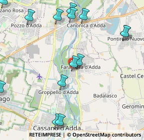 Mappa Via Roma, 24045 Fara Gera d'Adda BG, Italia (2.675)