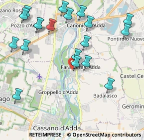 Mappa Via Roma, 24045 Fara Gera d'Adda BG, Italia (2.43789)