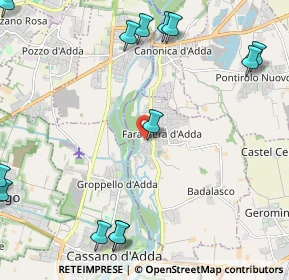 Mappa Via Roma, 24045 Fara Gera d'Adda BG, Italia (3.07615)