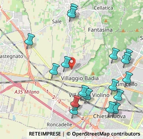 Mappa Via Torricelli Evangelista, 25064 Gussago BS, Italia (2.43882)