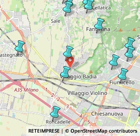 Mappa Via Torricelli Evangelista, 25064 Gussago BS, Italia (2.80467)