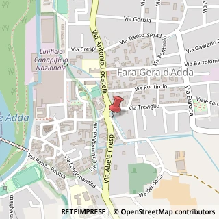 Mappa Via dei Dossi, 2c, 24045 Fara Gera d'Adda, Bergamo (Lombardia)