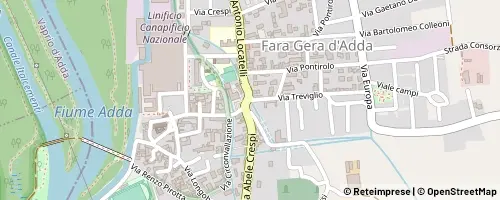 Mappa Fara Gera d’Adda