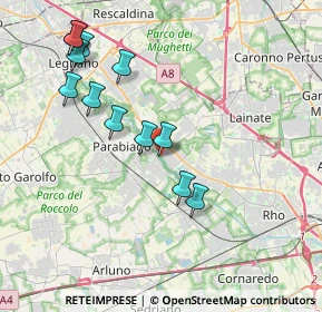 Mappa Via Enrico Rondanini, 20014 Nerviano MI, Italia (3.96333)