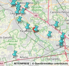 Mappa Via Enrico Rondanini, 20014 Nerviano MI, Italia (5.32688)